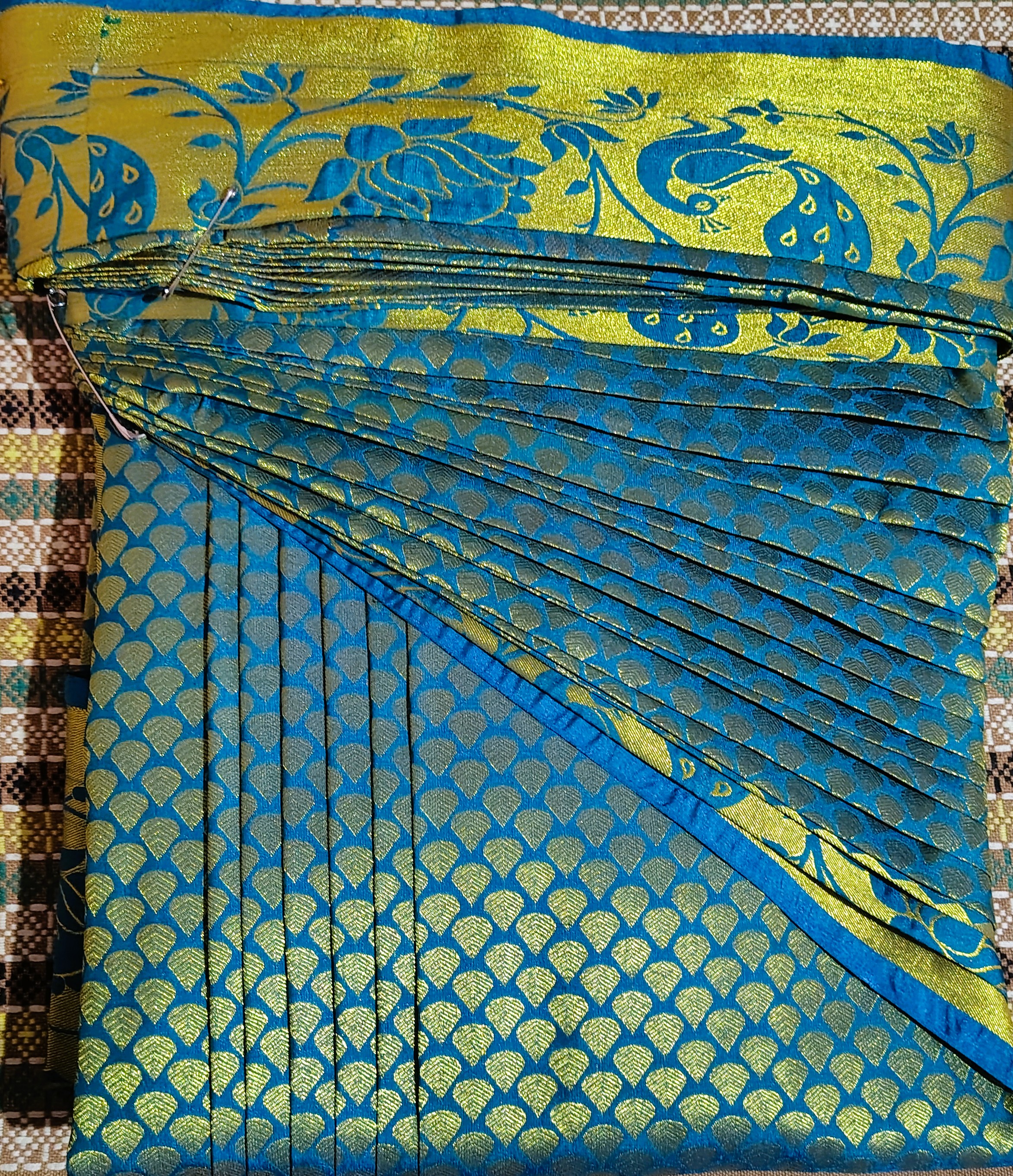 Box Pleat Saree 14